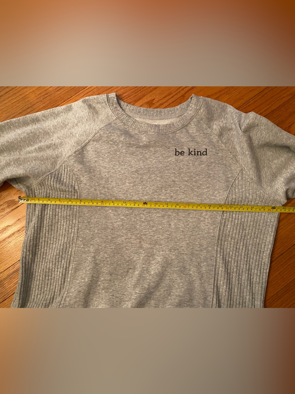 GUC Maurices Willowsoft Be Kind Sweatshirt Cotton Blend Top Gray Large - Picture 8 of 10